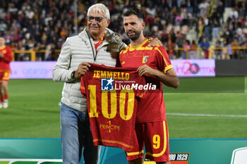 2024-09-20 - Pietro Iemmello and Floriano Noto during the Italian Serie BKT match between Us Catanzaro vs Us Cremonese on 20 September 2024 at the Nicola Ceravolo stadium in Catanzaro, Italy - US CATANZARO VS US CREMONESE - ITALIAN SERIE B - SOCCER