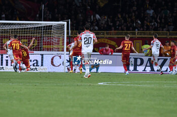 2024-09-20 - Mattia Compagnon gol during the Italian Serie BKT match between Us Catanzaro vs Us Cremonese on 20 September 2024 at the Nicola Ceravolo stadium in Catanzaro, Italy - US CATANZARO VS US CREMONESE - ITALIAN SERIE B - SOCCER