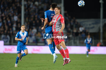 2024-09-30 - Ante Matteo Juric of Brescia Calcio FC during the Italian Serie B soccer championship football match between Brescia Calcio FC and US Cremonese at Mario Rigamonti Stadium on September 30, 2024, Brixia, Italy. - BRESCIA CALCIO VS US CREMONESE - ITALIAN SERIE B - SOCCER