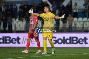 2024-09-30 - Delusion of Andrea Fulignati of US Cremonese during the Italian Serie B soccer championship football match between Brescia Calcio FC and US Cremonese at Mario Rigamonti Stadium on September 30, 2024, Brixia, Italy. - BRESCIA CALCIO VS US CREMONESE - ITALIAN SERIE B - SOCCER