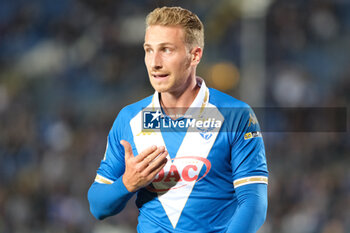 2024-09-30 - Matthias Verreth of Brescia Calcio FC during the Italian Serie B soccer championship football match between Brescia Calcio FC and US Cremonese at Mario Rigamonti Stadium on September 30, 2024, Brixia, Italy. - BRESCIA CALCIO VS US CREMONESE - ITALIAN SERIE B - SOCCER