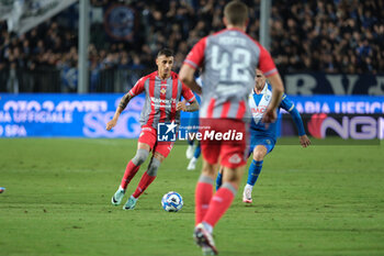 2024-09-30 - Photo: IPP/Roberto Tommasini - Cristian Buonaiuto of US Cremonese during the Italian Serie B soccer championship football match between Brescia Calcio FC and US Cremonese at Mario Rigamonti Stadium on September 30, 2024, Brixia, Italy. - BRESCIA CALCIO VS US CREMONESE - ITALIAN SERIE B - SOCCER