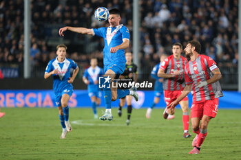 2024-09-30 - Ante Matteo Juric of Brescia Calcio FC during the Italian Serie B soccer championship football match between Brescia Calcio FC and US Cremonese at Mario Rigamonti Stadium on September 30, 2024, Brixia, Italy. - BRESCIA CALCIO VS US CREMONESE - ITALIAN SERIE B - SOCCER