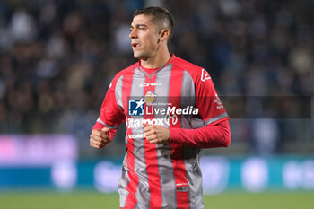 2024-09-30 - Luca Zanimacchia of US Cremonese during the Italian Serie B soccer championship football match between Brescia Calcio FC and US Cremonese at Mario Rigamonti Stadium on September 30, 2024, Brixia, Italy. - BRESCIA CALCIO VS US CREMONESE - ITALIAN SERIE B - SOCCER