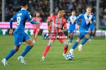 2024-09-30 - Michele Castagnetti of US Cremonese during the Italian Serie B soccer championship football match between Brescia Calcio FC and US Cremonese at Mario Rigamonti Stadium on September 30, 2024, Brixia, Italy. - BRESCIA CALCIO VS US CREMONESE - ITALIAN SERIE B - SOCCER