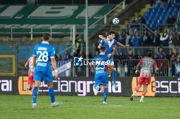 2024-09-30 - Gennaro Borrelli of Brescia Calcio FC during the Italian Serie B soccer championship football match between Brescia Calcio FC and US Cremonese at Mario Rigamonti Stadium on September 30, 2024, Brixia, Italy. - BRESCIA CALCIO VS US CREMONESE - ITALIAN SERIE B - SOCCER