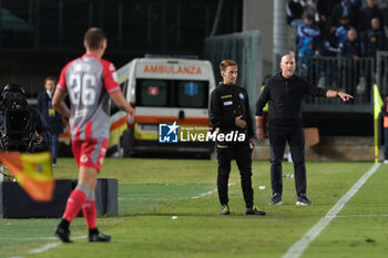 2024-09-30 - Rolando Maran Head Coach of Brescia Calcio FC during the Italian Serie B soccer championship football match between Brescia Calcio FC and US Cremonese at Mario Rigamonti Stadium on September 30, 2024, Brixia, Italy. - BRESCIA CALCIO VS US CREMONESE - ITALIAN SERIE B - SOCCER