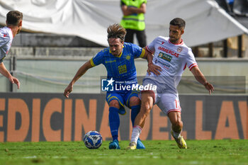 2024-09-28 - Alessandro Capello (Carrarese) against Andrea Meroni (Reggiana) - CARRARESE CALCIO VS AC REGGIANA - ITALIAN SERIE B - SOCCER