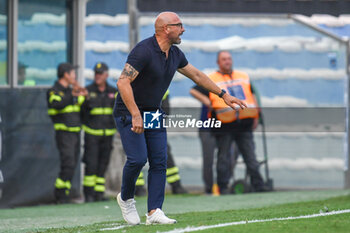 2024-09-28 - Head Coach Nicola Antonio Calabro (Carrarese) - CARRARESE CALCIO VS AC REGGIANA - ITALIAN SERIE B - SOCCER