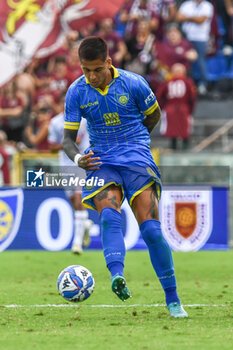 2024-09-28 - Julian Illanes Minucci (Carrarese) - CARRARESE CALCIO VS AC REGGIANA - ITALIAN SERIE B - SOCCER