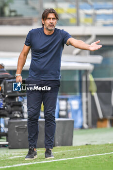 2024-09-28 - Head Coach William Viali (Reggiana) - CARRARESE CALCIO VS AC REGGIANA - ITALIAN SERIE B - SOCCER