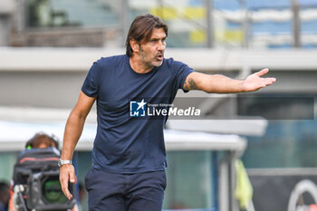 2024-09-28 - Head Coach William Viali (Reggiana) - CARRARESE CALCIO VS AC REGGIANA - ITALIAN SERIE B - SOCCER