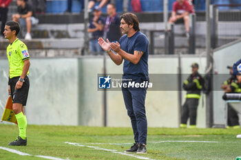 2024-09-28 - Head Coach William Viali (Reggiana) - CARRARESE CALCIO VS AC REGGIANA - ITALIAN SERIE B - SOCCER