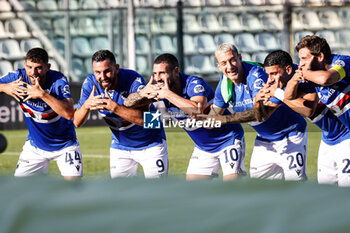 2024-09-29 - Sampdoria Celebrates the victory - MODENA FC VS UC SAMPDORIA - ITALIAN SERIE B - SOCCER