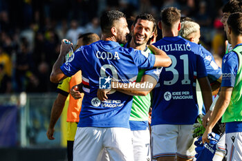 2024-09-29 - Massimo Coda (Sampdoria) Celebrates the victory - MODENA FC VS UC SAMPDORIA - ITALIAN SERIE B - SOCCER