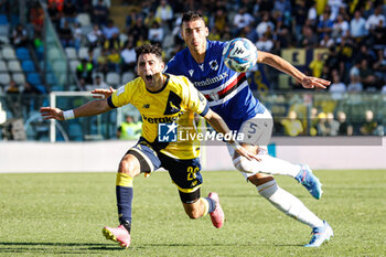 2024-09-29 - Giuseppe Caso (Modena) And Alex Pio Riccio (Sampdoria) - MODENA FC VS UC SAMPDORIA - ITALIAN SERIE B - SOCCER