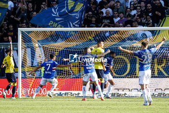 2024-09-29 - Nicholas Ioannou (Sampdoria) Scores the gol of 0-1 - MODENA FC VS UC SAMPDORIA - ITALIAN SERIE B - SOCCER