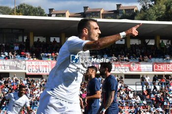 2024-10-06 - Celebrate Matteo Rover during the italian soccer Serie B match Cosenza Calcio vs Fc Sudtirol at the San Vito-Marulla stadium in Cosenza, 
Italy on October 05, 2024 - COSENZA CALCIO VS FC SüDTIROL - ITALIAN SERIE B - SOCCER