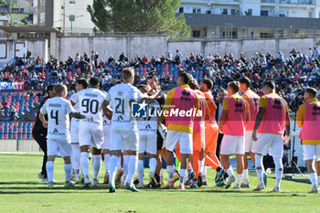 2024-10-06 - Celebrate Sudtirol during the italian soccer Serie B match Cosenza Calcio vs Fc Sudtirol at the San Vito-Marulla stadium in Cosenza, 
Italy on October 05, 2024 - COSENZA CALCIO VS FC SüDTIROL - ITALIAN SERIE B - SOCCER