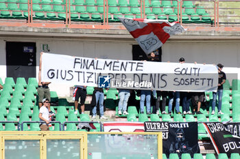 2024-10-06 - Supporters Sudtirol during the italian soccer Serie B match Cosenza Calcio vs Fc Sudtirol at the San Vito-Marulla stadium in Cosenza, 
Italy on October 05, 2024 - COSENZA CALCIO VS FC SüDTIROL - ITALIAN SERIE B - SOCCER