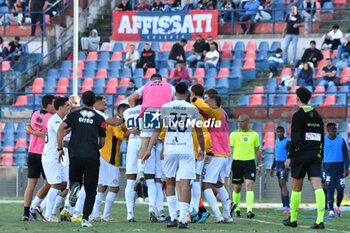 2024-10-06 - Celebrate Sudtirol during the italian soccer Serie B match Cosenza Calcio vs Fc Sudtirol at the San Vito-Marulla stadium in Cosenza, 
Italy on October 05, 2024 - COSENZA CALCIO VS FC SüDTIROL - ITALIAN SERIE B - SOCCER