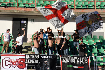 2024-10-06 - Sudtirol Supporters during the italian soccer Serie B match Cosenza Calcio vs Fc Sudtirol at the San Vito-Marulla stadium in Cosenza, 
Italy on October 05, 2024 - COSENZA CALCIO VS FC SüDTIROL - ITALIAN SERIE B - SOCCER