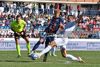 2024-10-06 - Matteo Rover and Christos Kourfalidis during the italian soccer Serie B match Cosenza Calcio vs Fc Sudtirol at the San Vito-Marulla stadium in Cosenza, 
Italy on October 05, 2024 - COSENZA CALCIO VS FC SüDTIROL - ITALIAN SERIE B - SOCCER