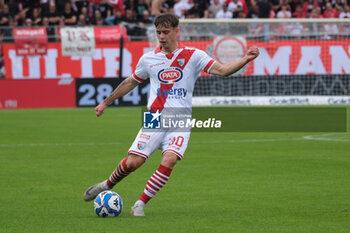 2024-10-06 - Davide Bragantini of Mantova 1911 during the Italian Serie B soccer championship football match between Mantova Calcio 1911 and Brescia Calcio FC at Danilo Martelli Stadium on October 6, 2024, Mantua, Italy. - MANTOVA 1911 VS BRESCIA CALCIO - ITALIAN SERIE B - SOCCER