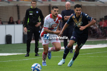 2024-10-06 - Simone Trimboli of Mantova 1911 during the Italian Serie B soccer championship football match between Mantova Calcio 1911 and Brescia Calcio FC at Danilo Martelli Stadium on October 6, 2024, Mantua, Italy. - MANTOVA 1911 VS BRESCIA CALCIO - ITALIAN SERIE B - SOCCER