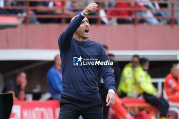 2024-10-06 - Davide Possanzini Head Coach of Mantova 1911 during the Italian Serie B soccer championship football match between Mantova Calcio 1911 and Brescia Calcio FC at Danilo Martelli Stadium on October 6, 2024, Mantua, Italy. - MANTOVA 1911 VS BRESCIA CALCIO - ITALIAN SERIE B - SOCCER