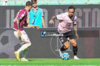 2024-10-06 - Francesco Di Mariano (Palermo F.C.) during the Italian Serie BKT match between Palermo F.C. vs Salernitana 6th October 2024 at the Renzo Barbera stadium in Palermo, Italy - PALERMO FC VS US SALERNITANA - ITALIAN SERIE B - SOCCER