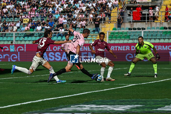 2024-10-06 - Jeremy Le Douaron (Palermo F.C.) during the Italian Serie BKT match between Palermo F.C. vs Salernitana 6th October 2024 at the Renzo Barbera stadium in Palermo, Italy - PALERMO FC VS US SALERNITANA - ITALIAN SERIE B - SOCCER