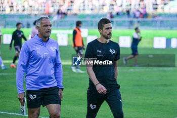 2024-10-06 - Head coach Alessio Dionisi (Palermo F.C.) during the Italian Serie BKT match between Palermo F.C. vs Salernitana 6th October 2024 at the Renzo Barbera stadium in Palermo, Italy - PALERMO FC VS US SALERNITANA - ITALIAN SERIE B - SOCCER