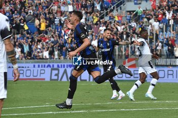 2024-10-05 - Simone Canestrelli (Pisa) celebrates - AC PISA VS CESENA FC - ITALIAN SERIE B - SOCCER