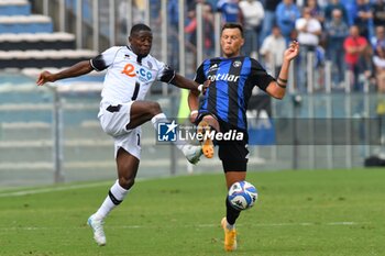 2024-10-05 - Augustus Kargbo (Cesena) Adrian Rus (Pisa) - AC PISA VS CESENA FC - ITALIAN SERIE B - SOCCER