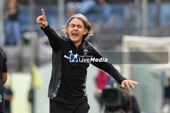 2024-10-05 - Head coach of Pisa Filippo Inzaghi - AC PISA VS CESENA FC - ITALIAN SERIE B - SOCCER