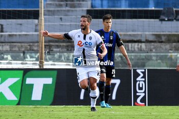 2024-10-05 - Giuseppe Prestia (Cesena) celebrates - AC PISA VS CESENA FC - ITALIAN SERIE B - SOCCER