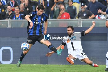 2024-10-05 - Stefano Moreo (Pisa) and Andrea Ciofi (Cesena) - AC PISA VS CESENA FC - ITALIAN SERIE B - SOCCER