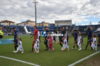 2024-10-05 - Players enter the field - AC PISA VS CESENA FC - ITALIAN SERIE B - SOCCER