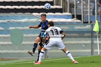 2024-10-05 - Gabriele Piccinini (Pisa) thwarted by Raffaele Celia (Cesena) - AC PISA VS CESENA FC - ITALIAN SERIE B - SOCCER