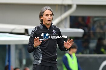 2024-10-05 - Head coach of Pisa Filippo Inzaghi - AC PISA VS CESENA FC - ITALIAN SERIE B - SOCCER