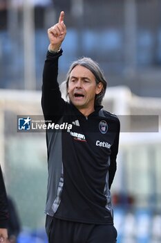 2024-10-05 - Head coach of Pisa Filippo Inzaghi - AC PISA VS CESENA FC - ITALIAN SERIE B - SOCCER