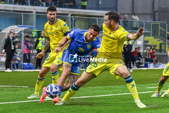 2024-10-26 - Luigi Cherubini (Carrarese) against Nicola Pavan (Cittadella) - CARRARESE CALCIO VS AS CITTADELLA - ITALIAN SERIE B - SOCCER