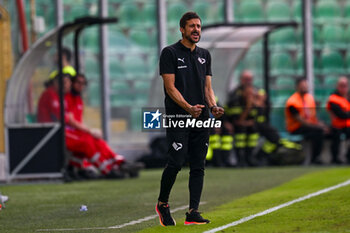 2024-10-26 - Head coach Alessio Dionisi (Palermo F.C.) during the Italian Serie BKT match between Palermo F.C. vs A.C. Reggiana 1919 on 26th October 2024 at the Renzo Barbera stadium in Palermo, Italy - PALERMO FC VS AC REGGIANA - ITALIAN SERIE B - SOCCER