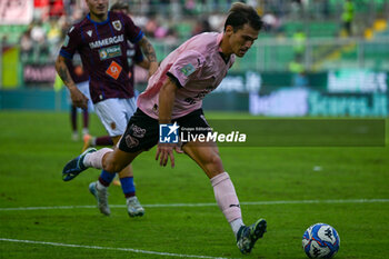 2024-10-26 - Jacopo Segre (Palermo F.C.) during the Italian Serie BKT match between Palermo F.C. vs A.C. Reggiana 1919 on 26th October 2024 at the Renzo Barbera stadium in Palermo, Italy - PALERMO FC VS AC REGGIANA - ITALIAN SERIE B - SOCCER