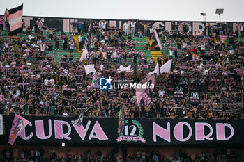 2024-10-26 - Palermo F.C. supporters during the Italian Serie BKT match between Palermo F.C. vs A.C. Reggiana 1919 on 26th October 2024 at the Renzo Barbera stadium in Palermo, Italy - PALERMO FC VS AC REGGIANA - ITALIAN SERIE B - SOCCER