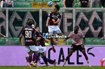 2024-10-26 - Alessandro Sersanti (A.C. Reggiana 1919) overhead kick the ball during the Italian Serie BKT match between Palermo F.C. vs A.C. Reggiana 1919 on 26th October 2024 at the Renzo Barbera stadium in Palermo, Italy - PALERMO FC VS AC REGGIANA - ITALIAN SERIE B - SOCCER