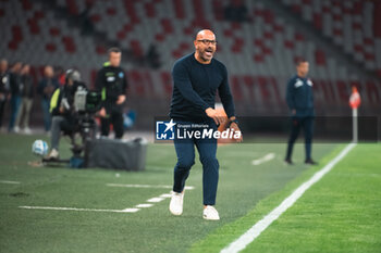 2024-10-29 - Antonio Calabro head coach of Carrarese Calcio during SSC Bari vs Carrarese Calcio - SSC BARI VS CARRARESE CALCIO - ITALIAN SERIE B - SOCCER