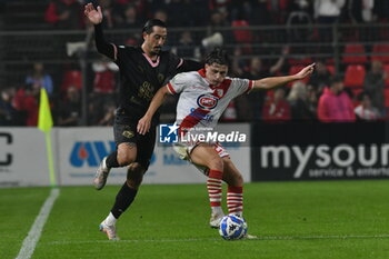 2024-10-29 - giacomo fedel (mantova) and Dimitrios Nikolaou (Palermo) - MANTOVA 1911 VS PALERMO FC - ITALIAN SERIE B - SOCCER