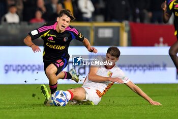 2024-10-30 - Foul by Marco Pompetti (Catanzaro) on Alessandro Arena (Pisa) - AC PISA VS US CATANZARO - ITALIAN SERIE B - SOCCER